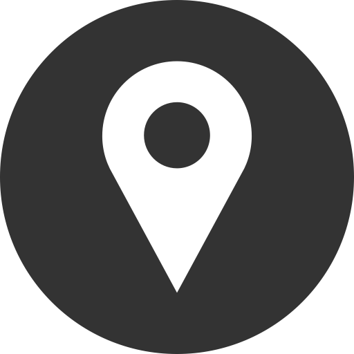 media, Social, location, Logo icon