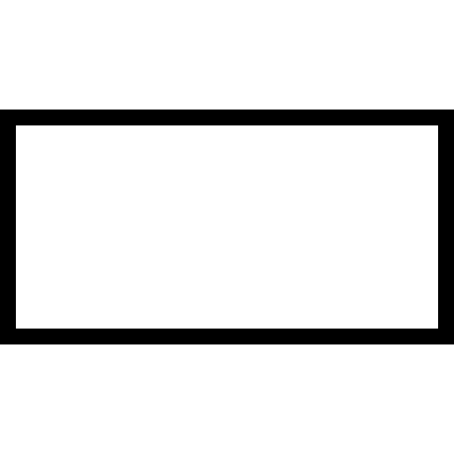 Rectangle Outline, Rectangular Shape, shapes, Rectangular, Rectangle,  Rectangle Shape, Rectangular Outline icon