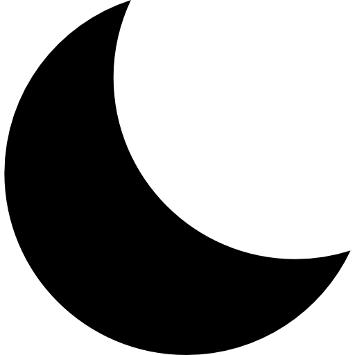 Moons, phase, shape, Moon, shapes, Black, Phases, weather, Essentials icon