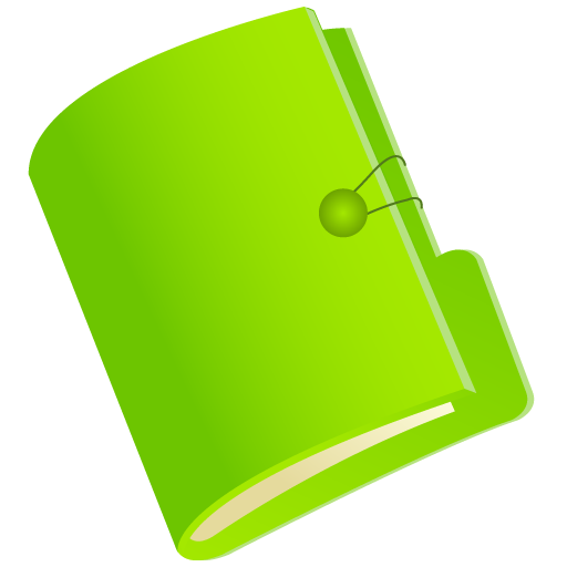 green folder clipart