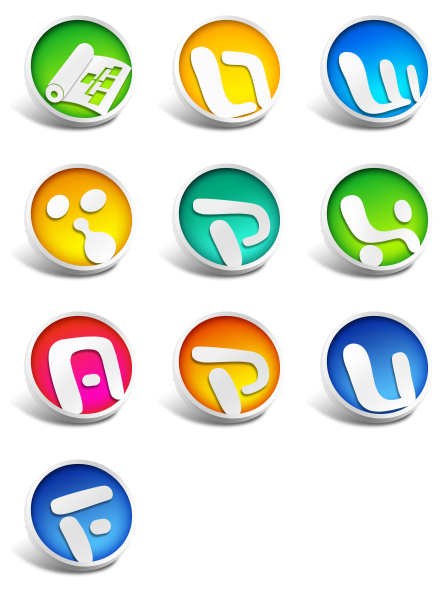 Office Round Icon