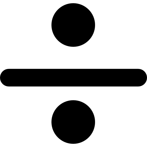 divide, mathematics, maths, calculate, symbols, sign, signs, symbol ...