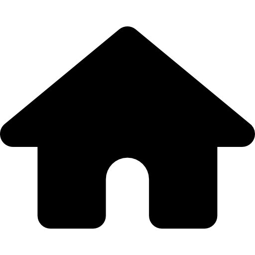 Black Homes Shape Universal Interface Universal Icons Home