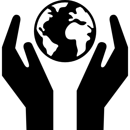 Hand, Hands, earth, Sphere, planet, Ecologism, Map, symbol, world icon