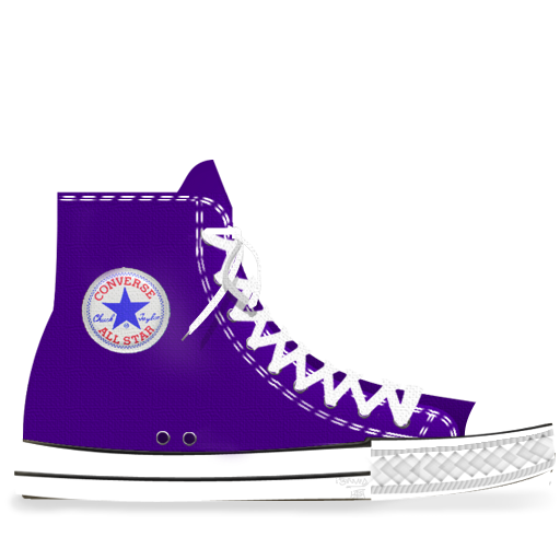 converse lila