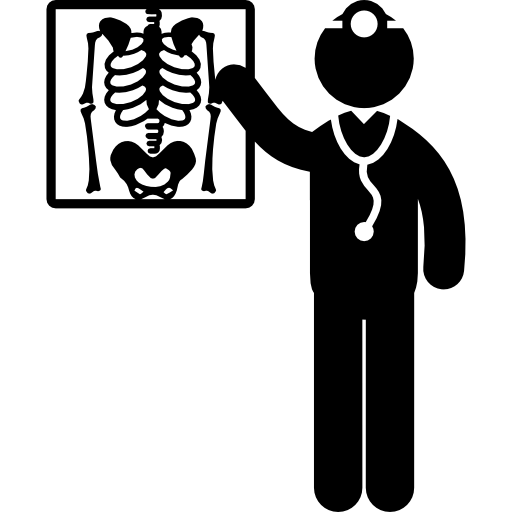medical, Man, X Ray, Health Icons Set, doctor, standing icon