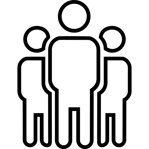 three, outline, people, person, Outlined, Man, Office Icons, persons