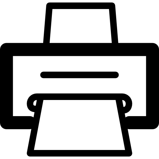 interface, Printers, Print, symbols, symbol, printing, tool, Detailed