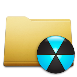 Burn, Classic, Folder icon