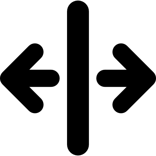 vertical, line, Arrow, two, Arrows, symbols, symbol, Right Left ...