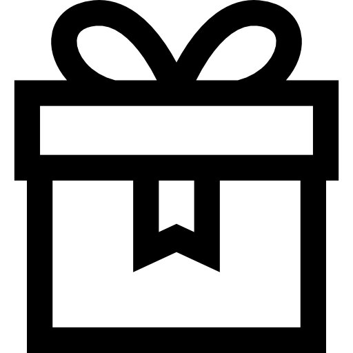 Giftboxes, Box, gifts, Outlined, present, Codgift, outline, giftbox