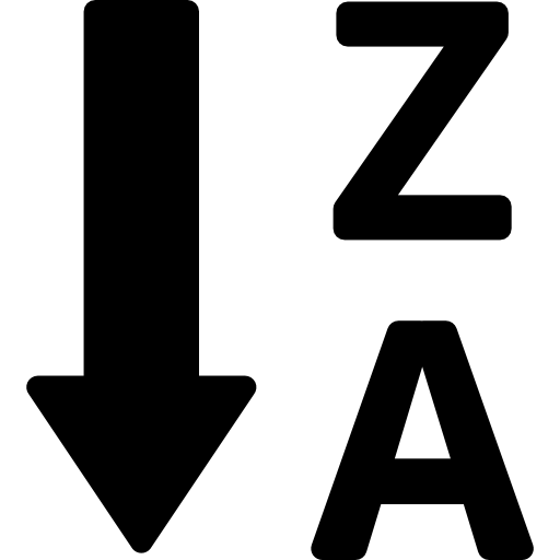 letters order