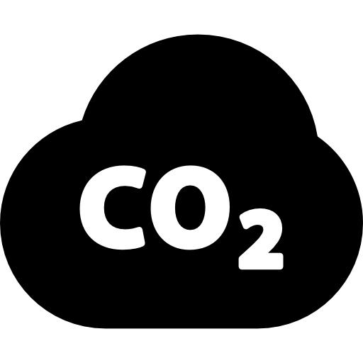 Co2, nature, pollution, Cloud, Carbon Dioxide icon