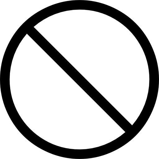 forbidden, sign, traffic sign, Maps And Flags icon