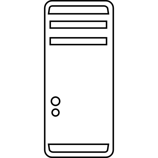 Computer, Box, technology, case, tower icon