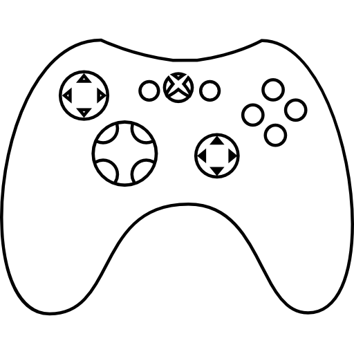 Controls, xbox, controller, technology, videogame, Game, gamepad icon