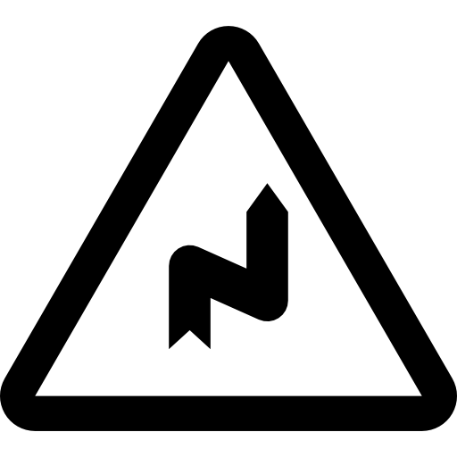 Direction, Maps And Flags, triangular, directional, traffic sign, Roads ...