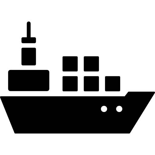 Boats, transport, ship, Shipping, cargo, transportation icon