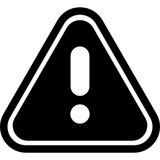exclamation mark, risk, Caution, Attention, dangerous, warning, shapes icon