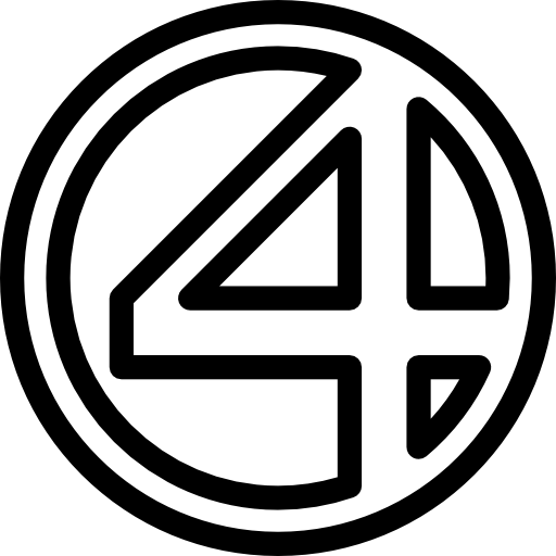 Icon 4pda. Значок фантастической четверки. Фантастическая четверка эмблема. Фантастическая 4 логотип. Фантастическая четверка символ.