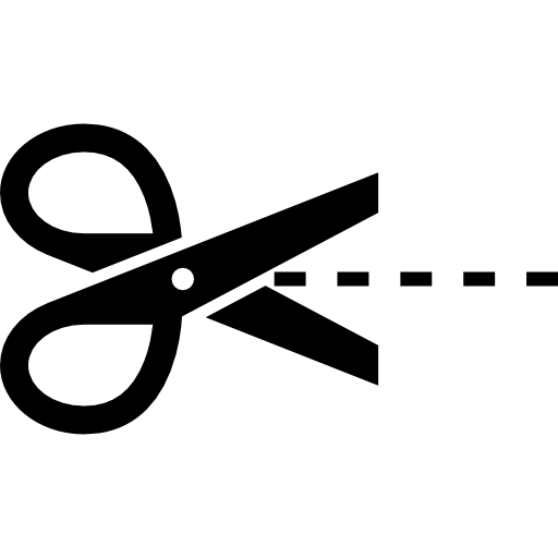 Crop, Cutting, cropping, scissors, shapes icon