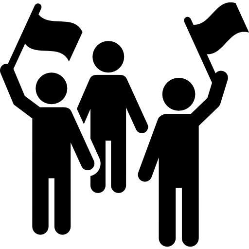 group, stick man, Strike, Crowd, Demonstration, people icon