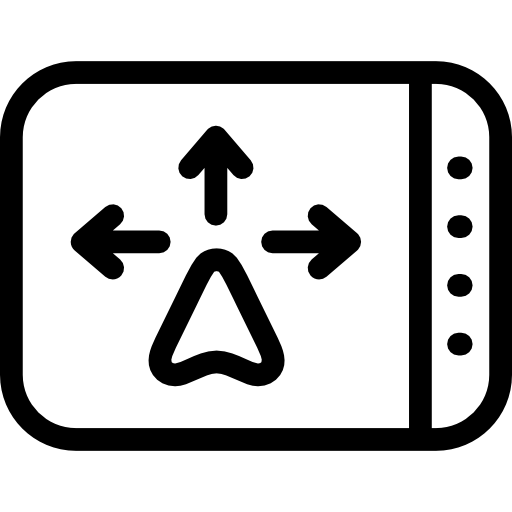 Positional, position, Pointer, Arrows, smartphone, Orientation ...