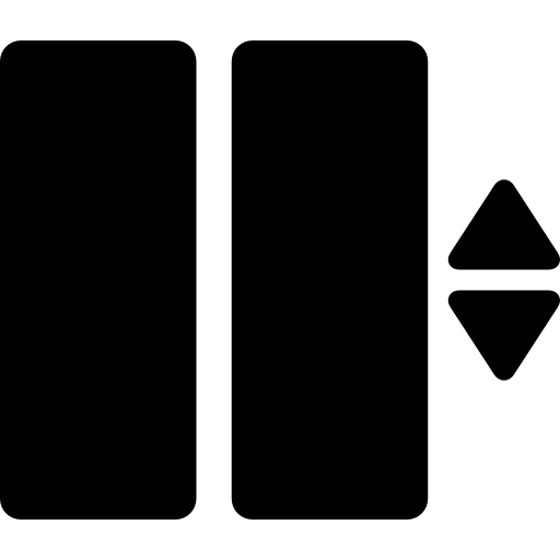 Up, lift, lifter, Down icon