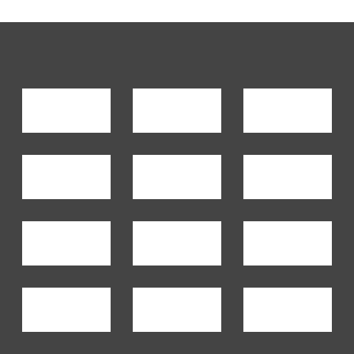 Cells, Format, writing, Grid, interface, Squares icon