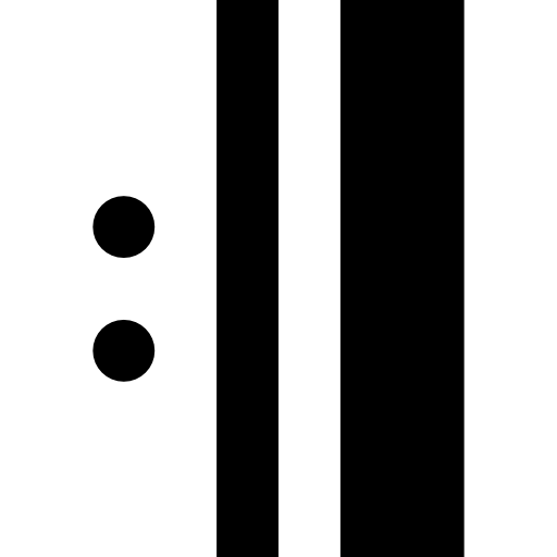 Repeat Sign, musical, music, lines, notation, signs, Pentagram icon