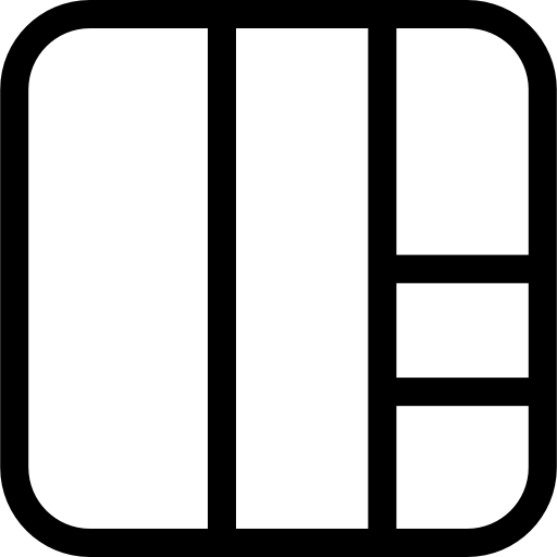 Cells, interface, Squares, Grid, writing, Format icon