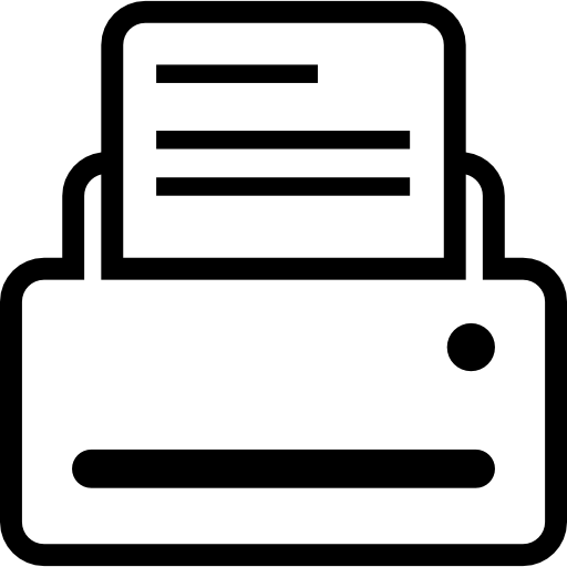 Print, Ink, paper, printing, Tools And Utensils, printer, technology icon