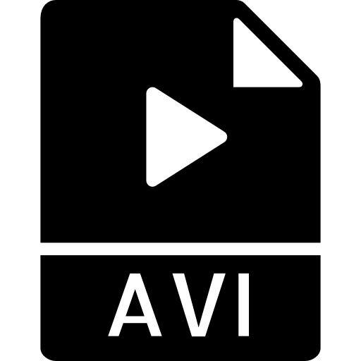 Avi, File Extension, files, video, symbol, file format, File, interface, File Formats icon