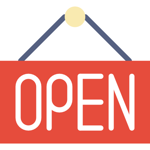 signal, open, Shop, Business, sign icon