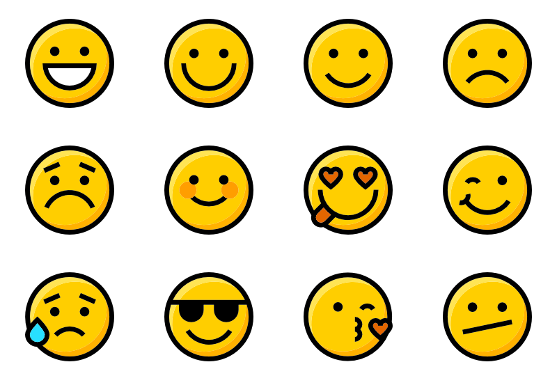 Emojis collection Icon