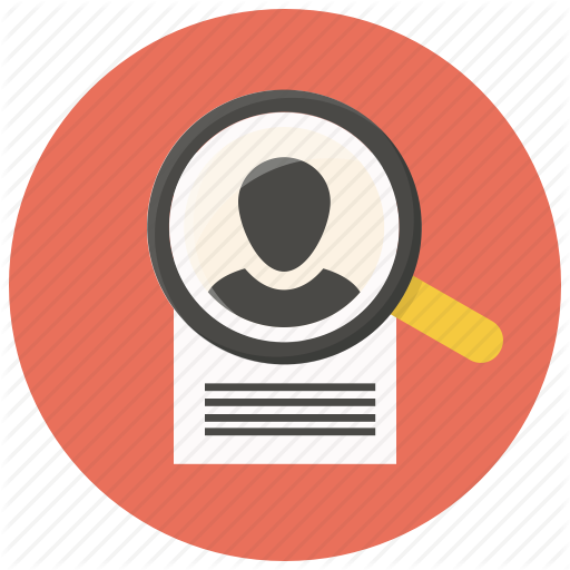 search  resume  document  profile  portfolio  curriculum  cv icon