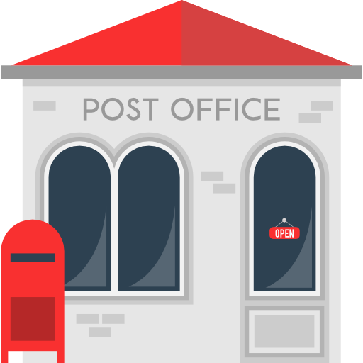 letters package mail transport postal post office christmas shopping for kid