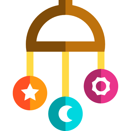 Kid And Baby Toys Baby Toy Mobile Crib Toy Baby Mobile Toy Icon