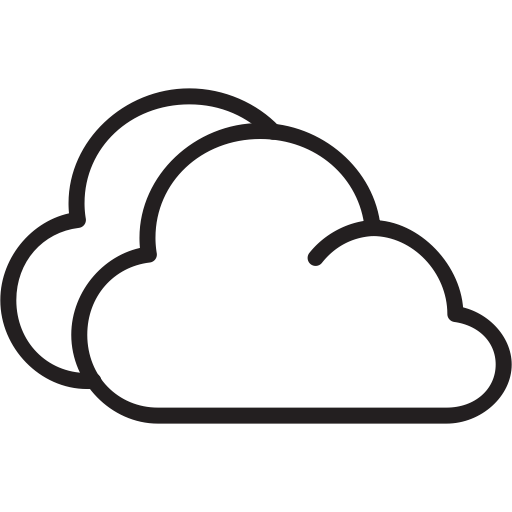 Clouds, weather, foggy, Cloudy icon