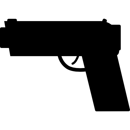 bullet, fire, pistol, weapons, Gunshot, Protection, license icon
