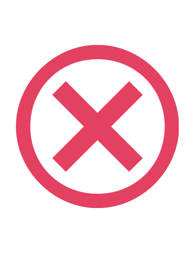 invalid, incorrect, x, cross, Circle, Close, delete icon
