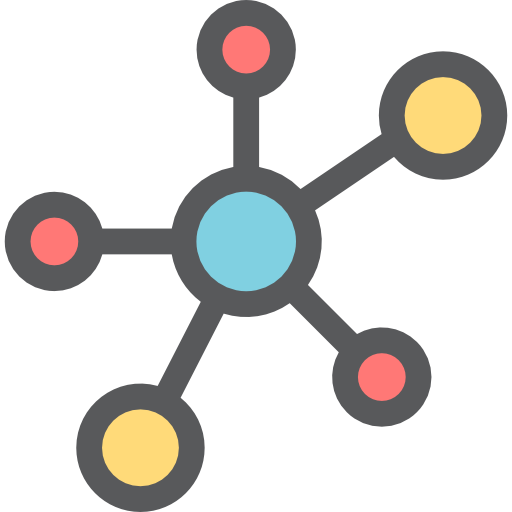 education, nature, Molecule, Biology, science, Molecular, Healthcare And Medical icon