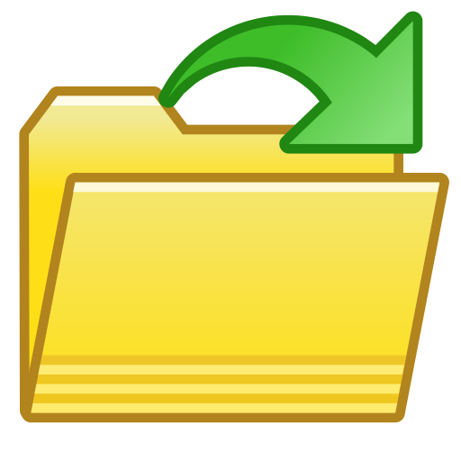 red closed and opened folder icon png