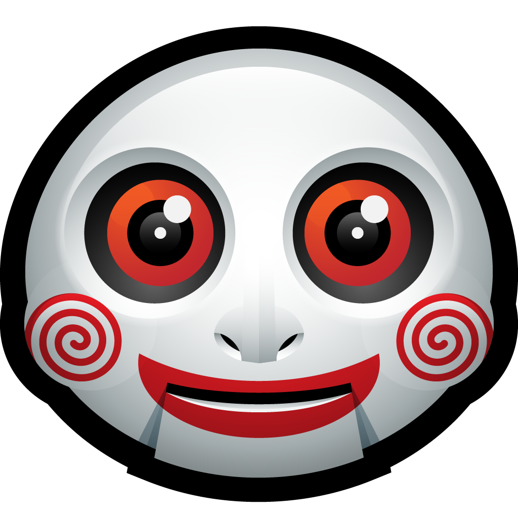 Mask, halloween, monster, Clown, Jigsaw, doll, Saw icon