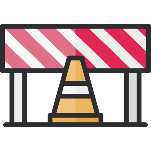 Caution, Construction, Barrier, Obstacle, Construction And Tools icon
