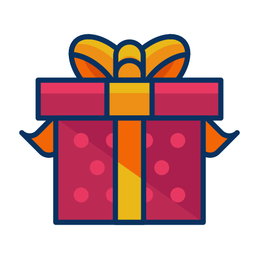 Box, christmas, gift, present, Ribbon icon