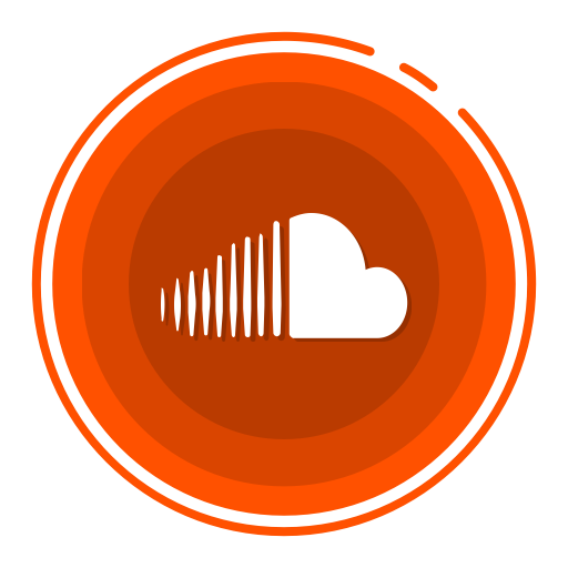 Soundcloud, social media icons icon