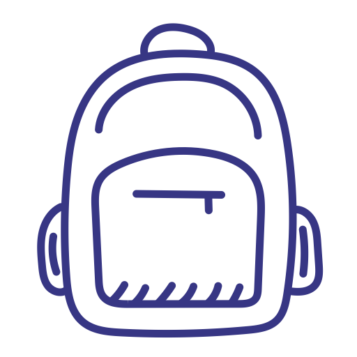 rucksack Backpack Schoolbag knapsack icon rucksack Backpack Schoolbag knapsack icon
