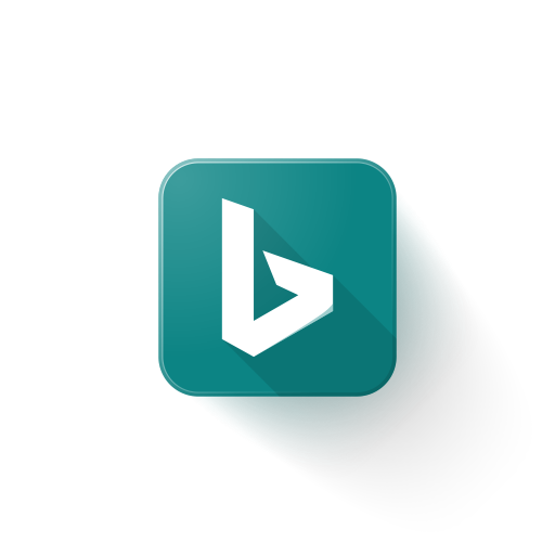 Microsoft Logo Bing Icon