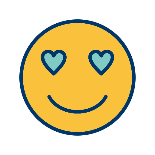 love, Face, smiley, Emoticon icon